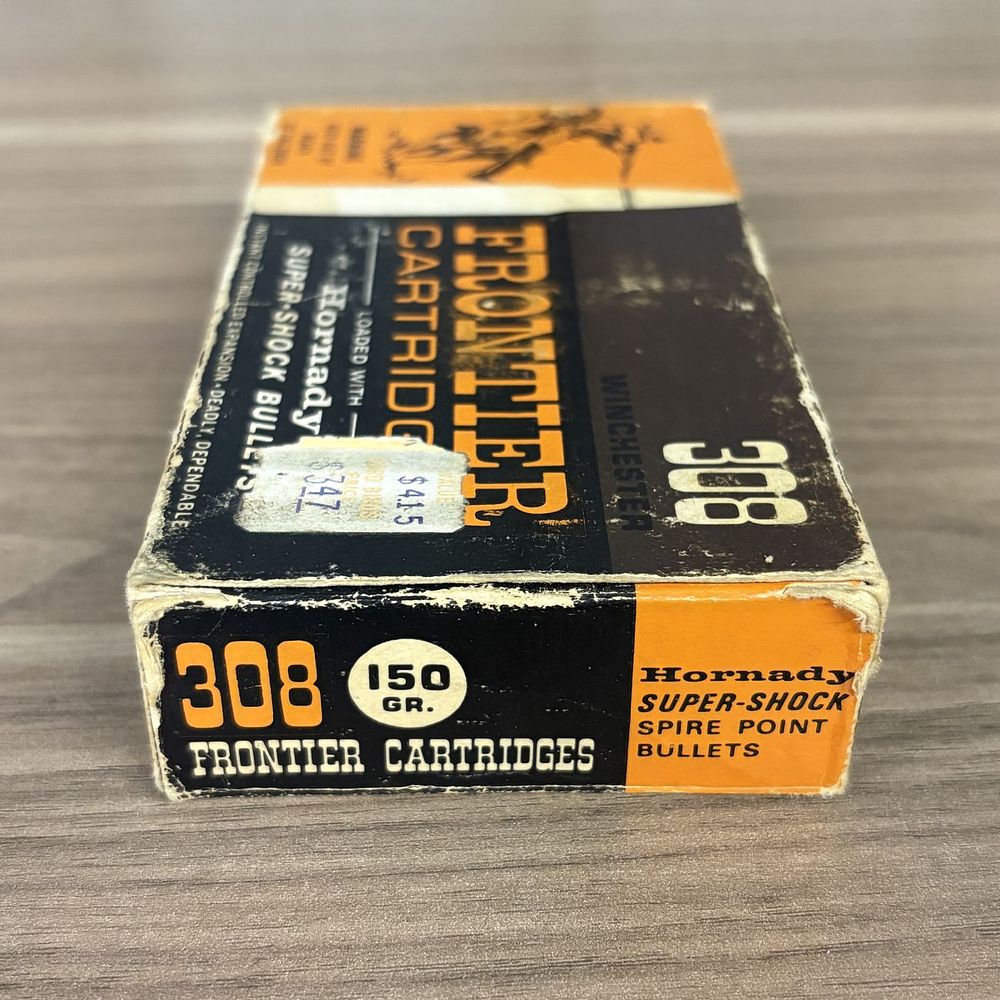 Lot 590: Frontier Cartridge 308 Winchester 150 Grain Ammunition Box