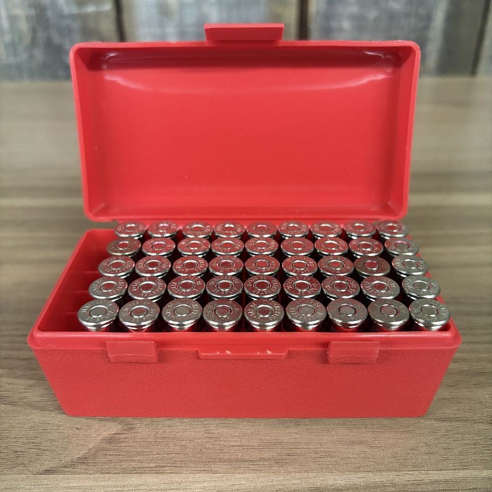 Lot 591: A Collection of .38 Special +P Caliber Ammunition in an MTM Case-Gard Storage Box