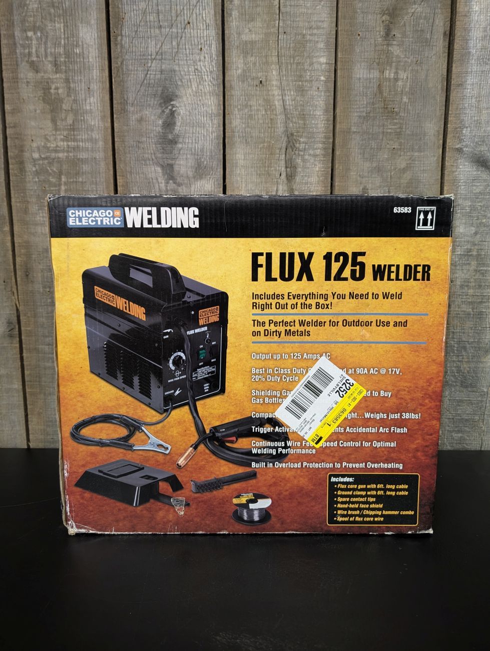 Lot 720: Chicago Electric Welding Flux 125 Welder Model 63583