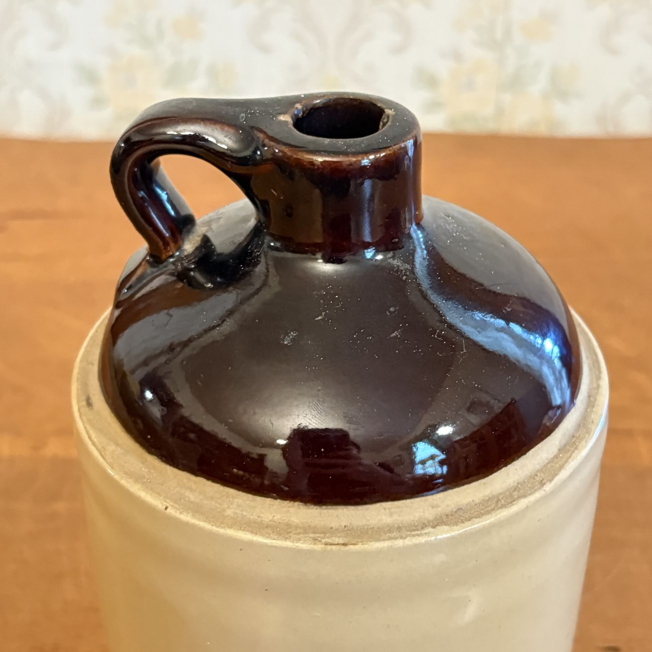 American Two-Tone Stoneware Jug