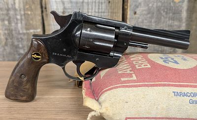 Rohm Mod. 38 S Double Action Revolver .38 Special with 4 Inch Barrel. This Rohm Mod. 38 S is a 