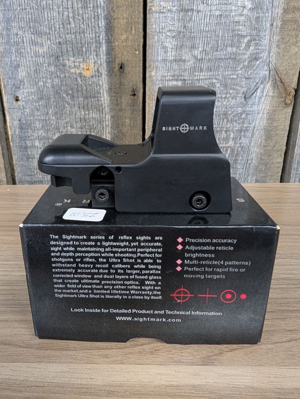Sightmark Ultra Shot Reflex Sight, Model SM13005
