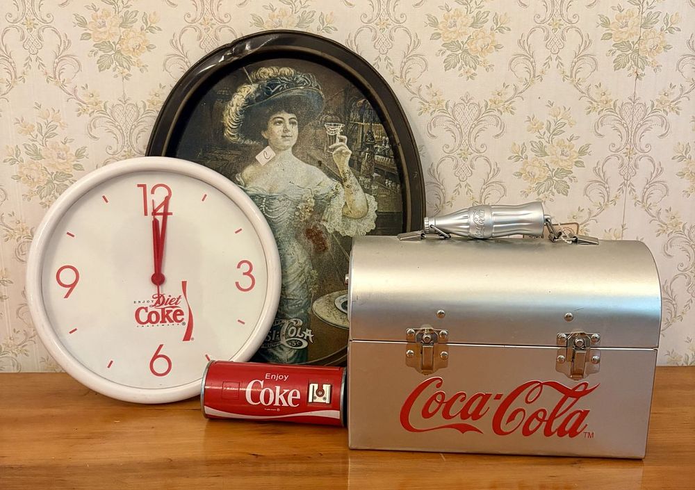 Lot 344: A Group of Pepsi-Cola and Coca-Cola Brand Advertising Collectibles