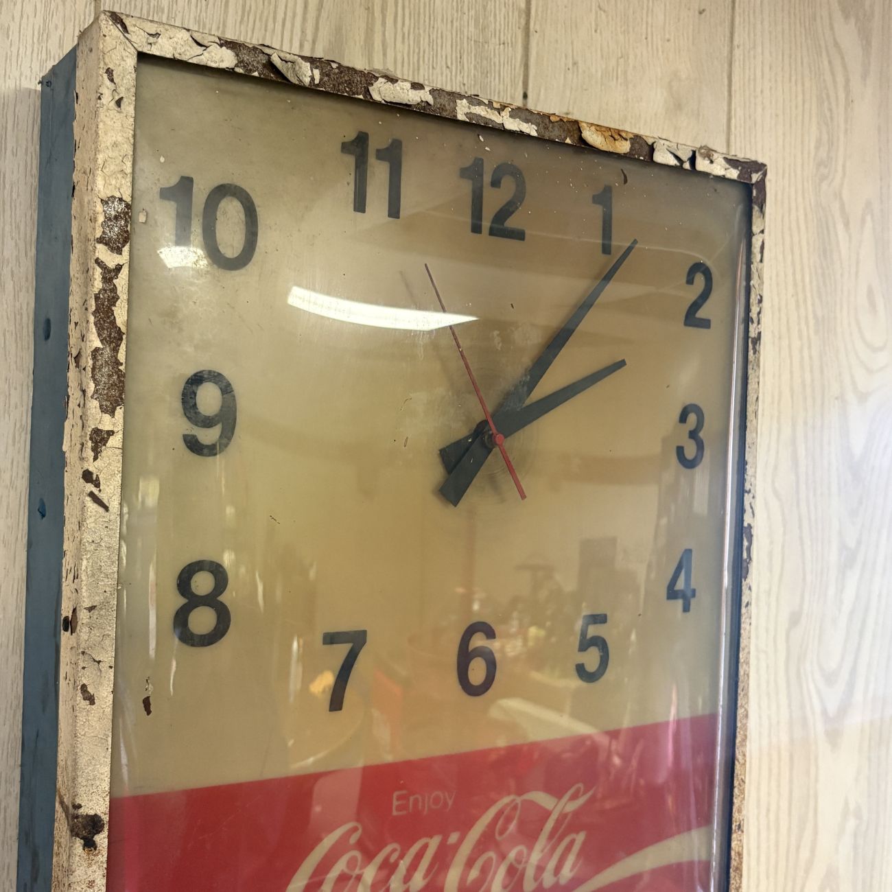 Vintage Illuminated Coca-Cola Wall Clock
