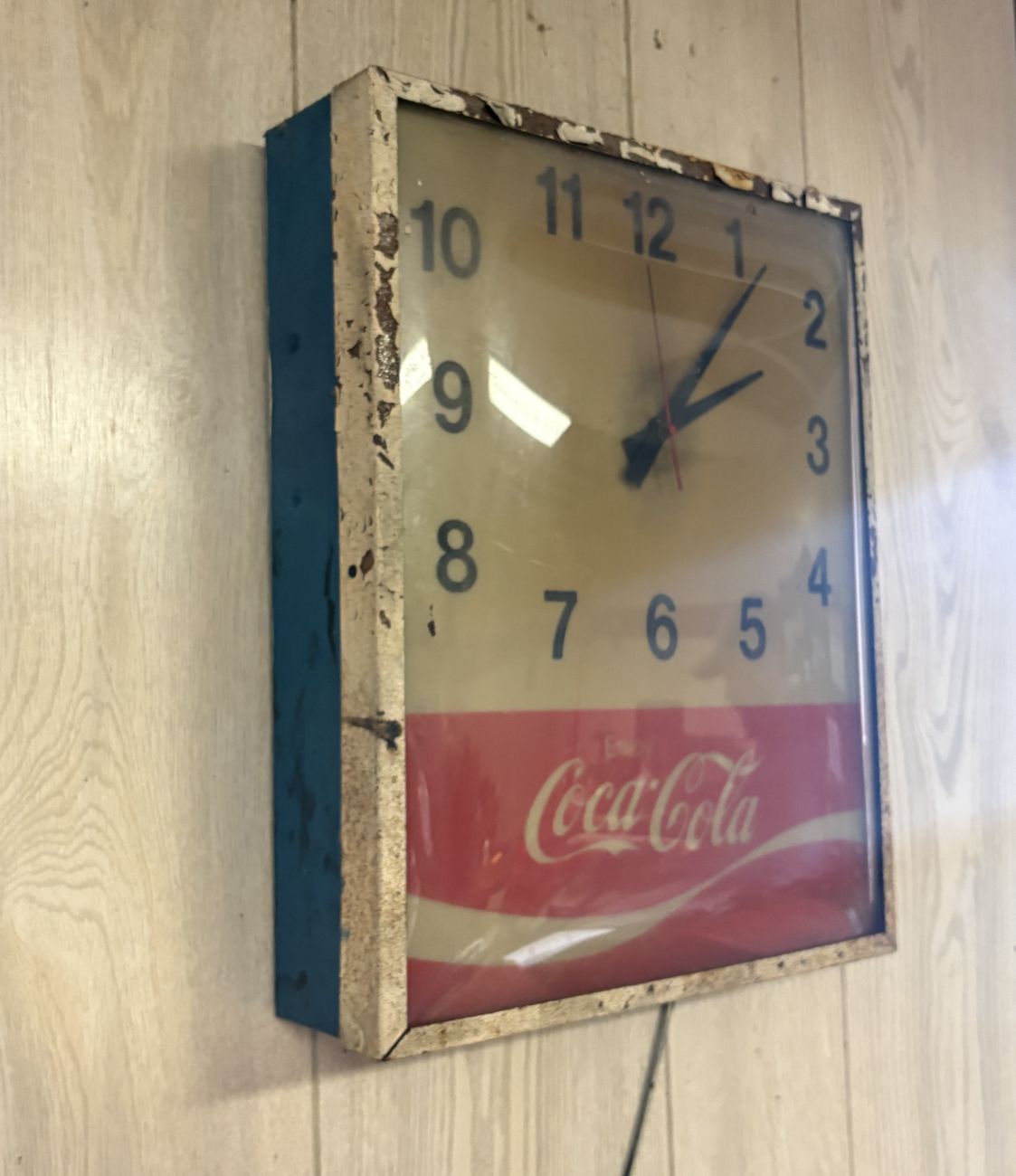 Vintage Illuminated Coca-Cola Wall Clock