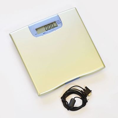A&D ELECTRONIC PERSONAL SCALE NEVER USED. • Possibility of 31 weight measurements in memory • 