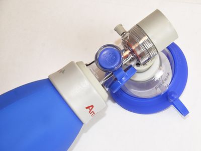 AMBU MARK IV PEDIATRIC/INFANT RESUSCITATOR, NEW. The Ambu Mark IV manual resuscitator is fully 