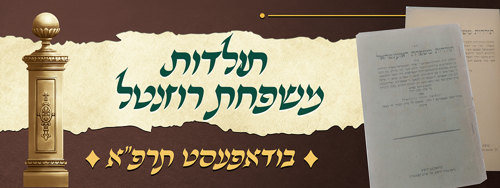 תולדות משפחת ראזענטהאל - תולדות העסקן ר' נפתלי ראזענטהאל ויחסיו עם גדולי הדור - מהדורה יחידה - 