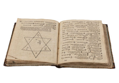 Sefer Luchot Eidut by Rabbi Yehonatan Eibesch&uuml;tz. First Edition. Altona [1756] print of R' 