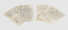 15 Leaves Filled With Chiddushim and Ma'amarim by Rabbi Eliyahu Eliezer Dessler zt”l. 15 pages Image - 1