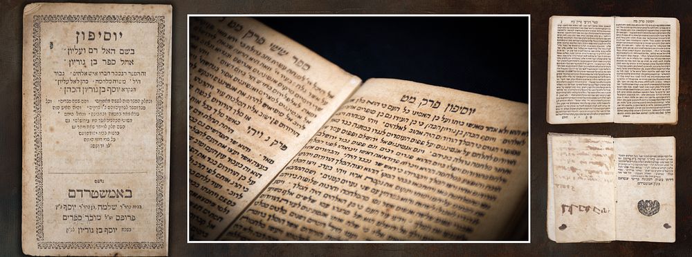 יוסיפון. אמסטרדם תפ"ג | 1723. בספריה הלאומית נמצא באוסף נדירים.
מוציא לאור שלמה בן יוסף כ"ץ
