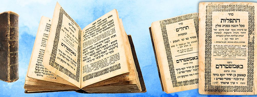 סדור תפילות לכל השנה, כמנהג פולין, אמשטרדם תקמ"ב - נדיר! 
סדר התפלות מכל השנה, כמנהג פולין 