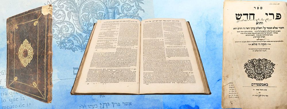 פרי חדש, על אורח חיים, אמשטרדם תס"ו - מהדורה ראשונה 
פרי חדש, על אורח חיים הלכות פס, והלכות 