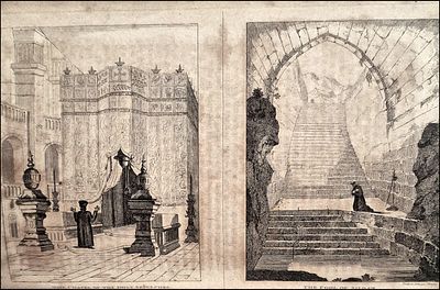 Journey in Palestine, Greece and Turkey, 1817,
Original engravings, Panorama of Jerusalem. Travel