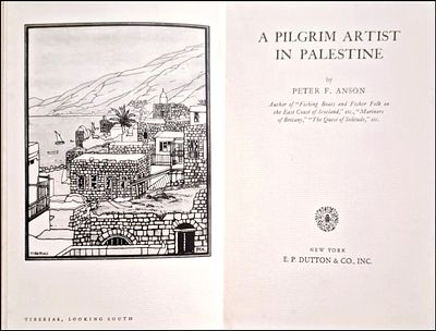 A Journey to Jerusalem and Palestine - Numerous illustrated plates in the style of A.M. Lillian