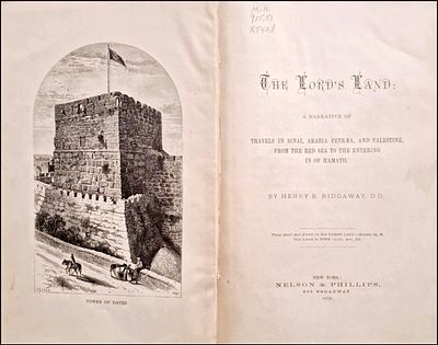 A magnificent travel book - from the Red Sea to Palestine and the surrounding area, including