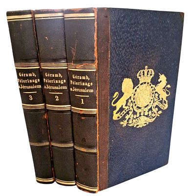 Travels in Jerusalem and Mount Sinai - 3 volumes!!!!!
1831-1833, the journey is written as a