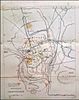 Journey to Jerusalem, engravings by William Henry Bartlett, and folded maps, 
1845. ירושלים - Image - 2