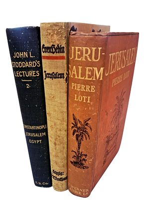 3 Jerusalem travel books, dozens of spectacular photographs, maps and illustrations
Written by