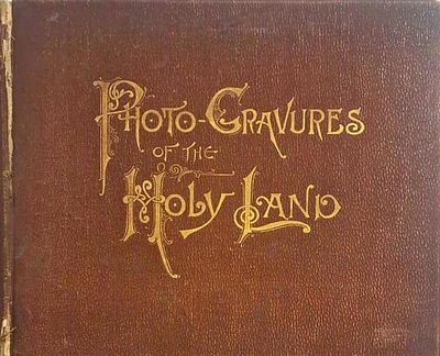 Dozens of photographs from the Holy Land, 1890, the photographs were printed using the
