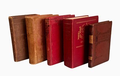 5 Travel Books to Palestine - Holy Land, Jerusalem
19th century, early 20th century 