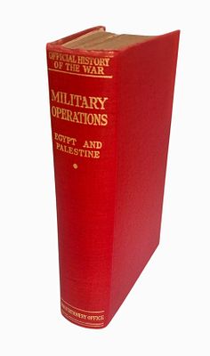 British military operations in Palestine and Egypt, the World War and the Mandate period. Militar 