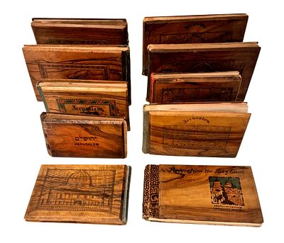 Dried Flower Albums - Collection of 10 Albums - Souvenirs from the Land of Israel. Album 