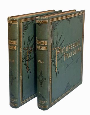 Picturesque Palestine, the British edition of Wilson's writings, London 1883, magnificent 