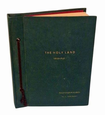 Shlomo Narinsky, Photo Album - 24 Photogravures - Views of the Land of Israel, 1910-1920. The 