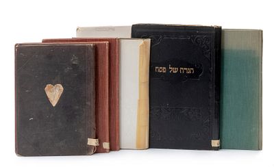 לוט של 7 הגדות , ורשה, ווילנא , המאה ה- 19. 1. סדר הגדה של פסח עם עשרה פירושים, ווילנא, שנת 