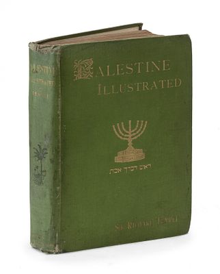 סיור מאוייר בפלשתינה, 1888. איורים צבעוניים, ליטוגרפיות ומפות. Palestine Illustrated, ראש דברך 