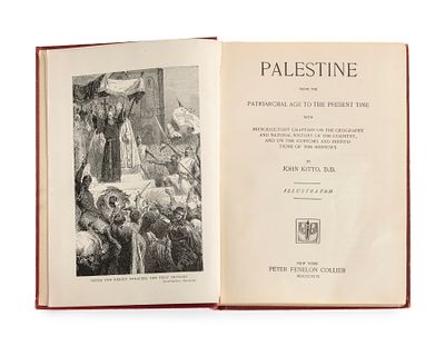 ג'ון קיטו - פלשתינה, מסע הסטורי - גיאוגרפי, מנהגי אבלות, נישואים, מטבעות, מסחר , חלקאות, 1899. Pa 