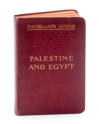 מדריך של Macmillan , פלשתינה ומצרים, כולל סודן ואוגנדה!!!!!
שפע של מפות, במצב נדיר!. Macmillan's 