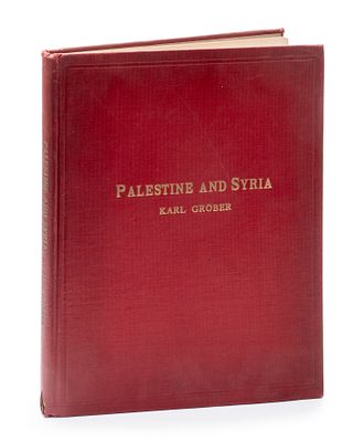 פלשתינה , אנשים ונופים, ספר תצלומים , 1926 Karl Grober תצלומים בגדול של עמוד. Picturesque 