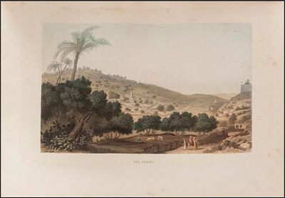 מסע בארץ הקודש 1861, עשרות תחריטים, תמונות בהדפס צבעוני, מפות, ירושלים, פלשתינה. Lander und 