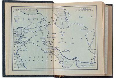 A guide to the Middle East - from the series - Les guides bleus - including Jerusalem, plenty 