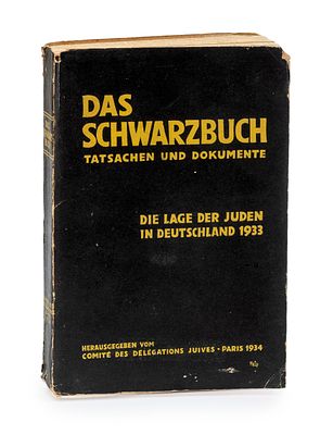 The Black Book - Facts and Documents on Jewish Life in Germany, 1934
The Beginning of Nazi Rule. 