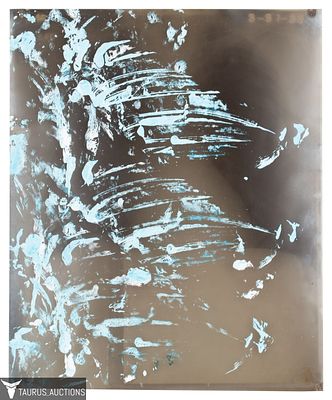 Kamen Trifonov, "Night Stroll"- Abstract. Item/Description: Original abstract composition on an 