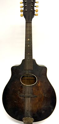 Supertone Mandolin, Model 768. Item/Description: The Supertone Mandolin model 768 is a vintage 