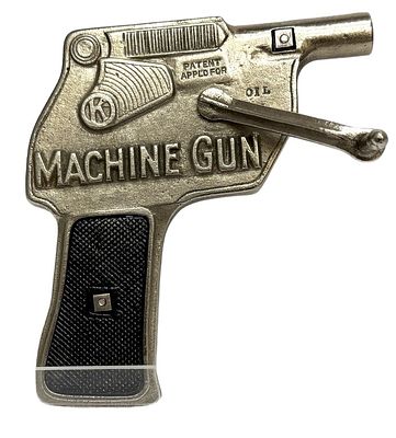 Rare 1938 Kilgore Ra Ta Ta Cast Iron Cap Gun. Item/Description: Vintage Kilgore "Ra-Ta-Ta-Tat" 