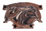 Buck & Doe Incolay Stone Tobacco Tray Desk Valet. Item/Description: Vintage genuine Incolay Image - 3