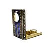 Silver Art Deco Cigarette Case with Clock. Item/Description: French enamel, sterling and .935 Image - 10