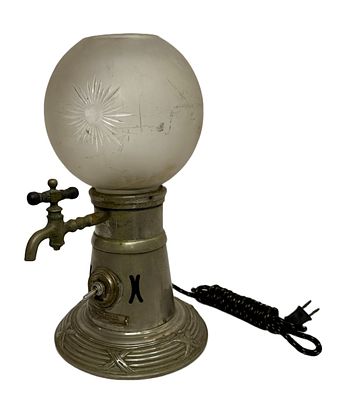 1920s Electric Hot Water Dispenser. Item/Description: Electric countertop hot water urn / liquid 