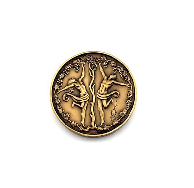 Erte Celebration Bronze Medallion 69/1500. Item/Description: Erte Design Collection 