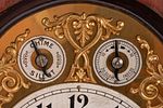 Junghans Arts & Crafts Inlay Mantel Clock. Item/Description: Handcrafted Junghans mantel clock Image - 3