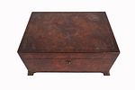 Alfred Dunhill Amboyna Burl Humidor. Item/Description: High-quality Amboyna burl veneer humidor Image - 1