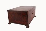 Alfred Dunhill Amboyna Burl Humidor. Item/Description: High-quality Amboyna burl veneer humidor Image - 2