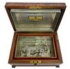 Alfred Dunhill Amboyna Burl Humidor. Item/Description: High-quality Amboyna burl veneer humidor Image - 5