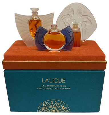 Lalique Les Introuvables Miniature Perfume Set. Item/Description: Lalique Les Introuvables The 
