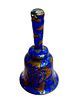 Chinese Colbalt Cloisonne Hand Bell. Item/Description: Chinese export-ware hand bell, finished Image - 5